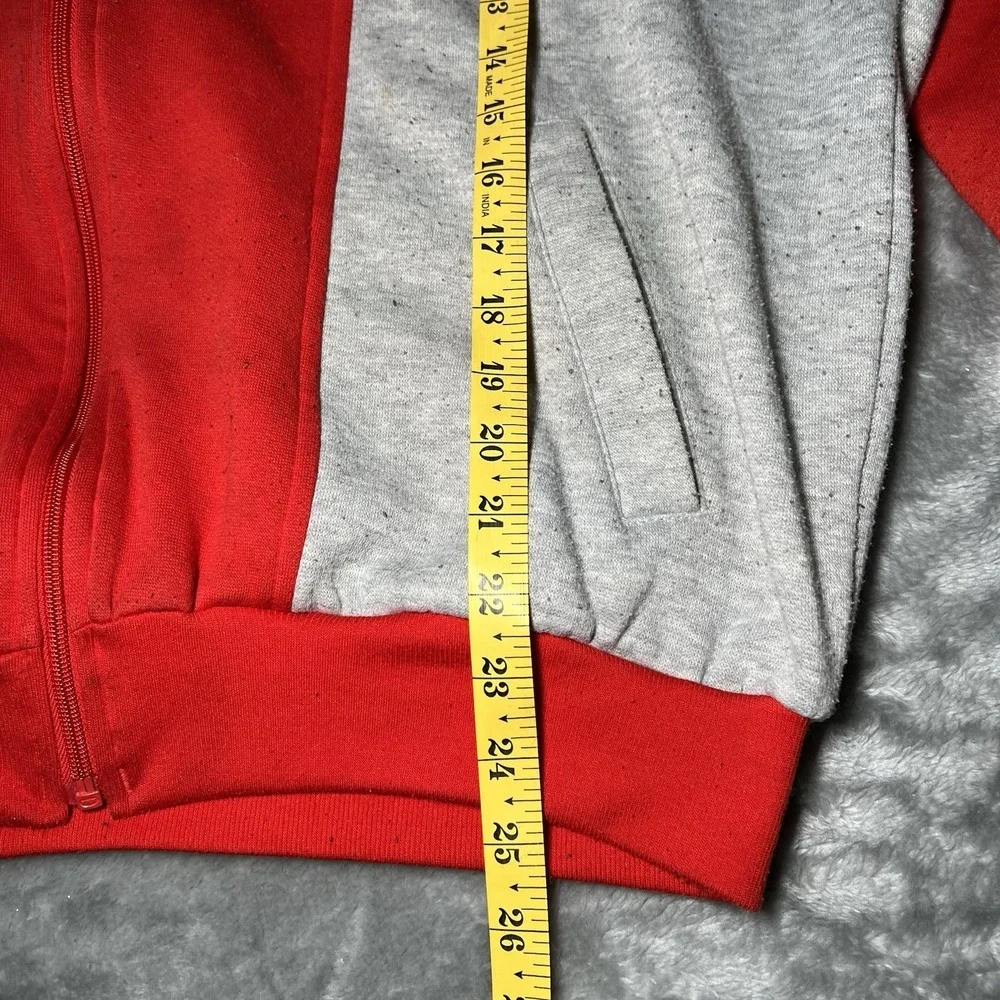 Adidas Sweater Men Size XL Trefoil Color Block Sweatshirt 90s Vintage